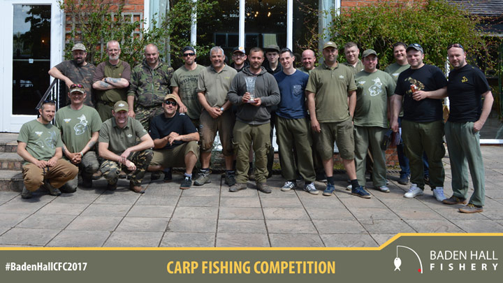 Carp competition group photo.