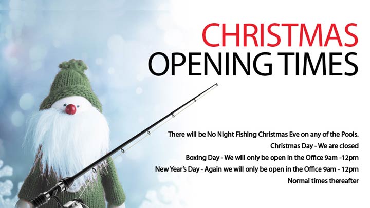 Changes to our winter opening times.